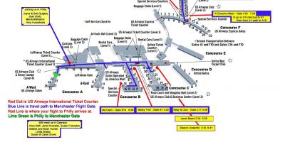 Kartes Philadelphia airport
