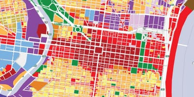 Zonējuma karte Philadelphia